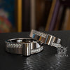 0.28ct Brilliant Diamond Gold Wedding Bands - 01BU01